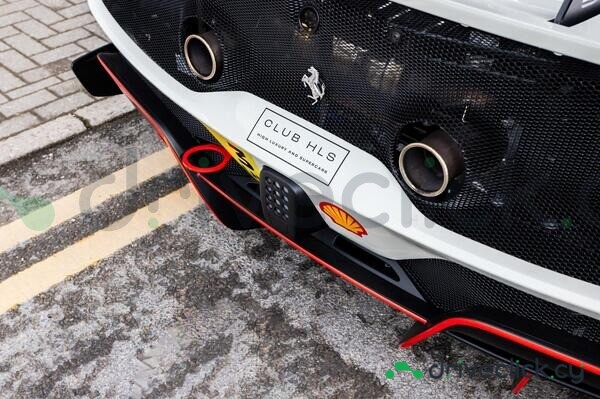 Ferrari 296 White