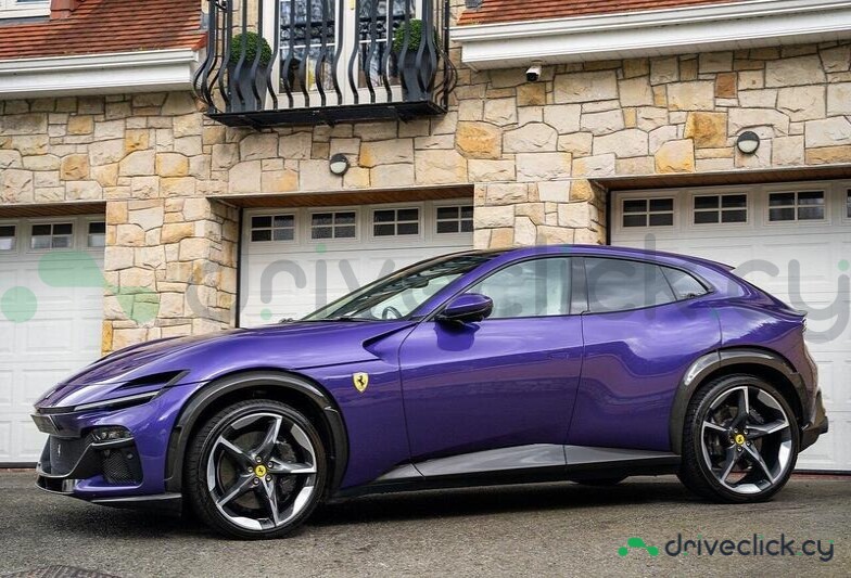 Ferrari Purosangue Фиолетовый