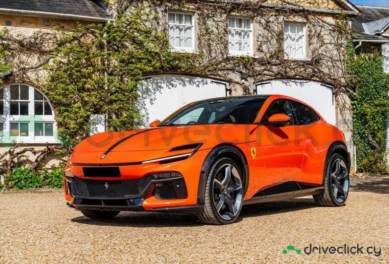 Ferrari Purosangue Оранжевый