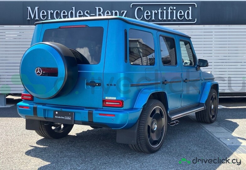 Mercedes G-class Blue