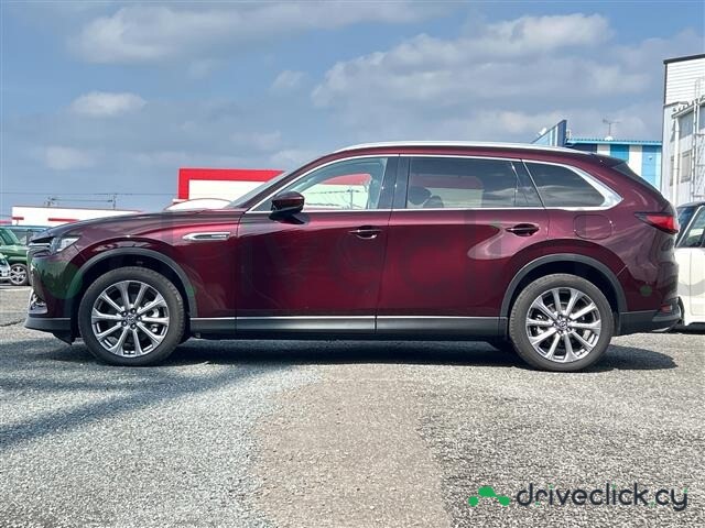 Mazda CX-80 Dark red
