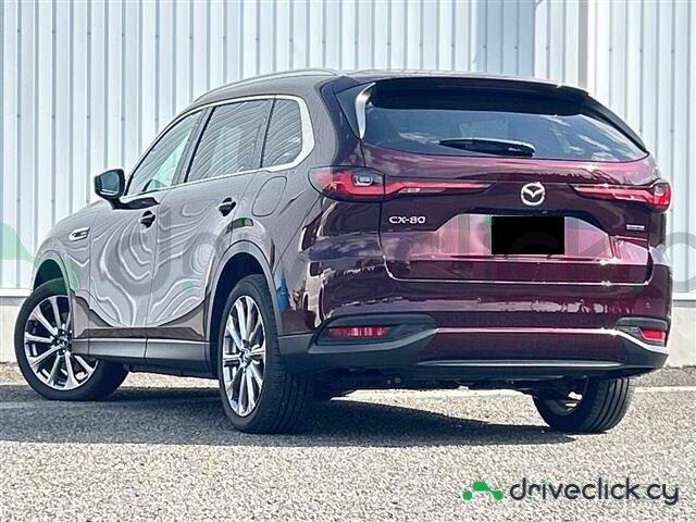 Mazda CX-80 Dark red