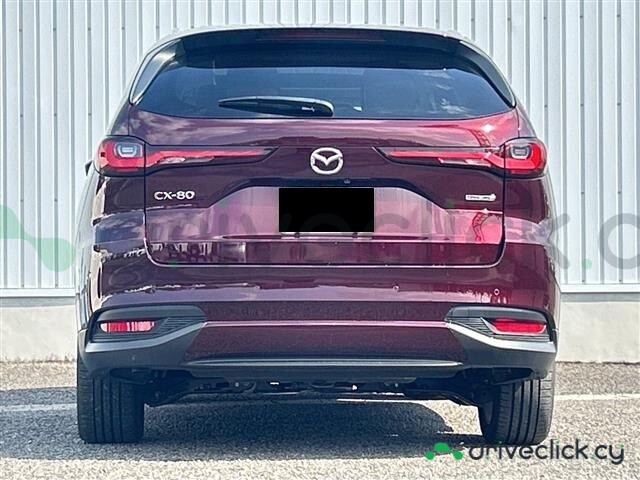 Mazda CX-80 Dark red