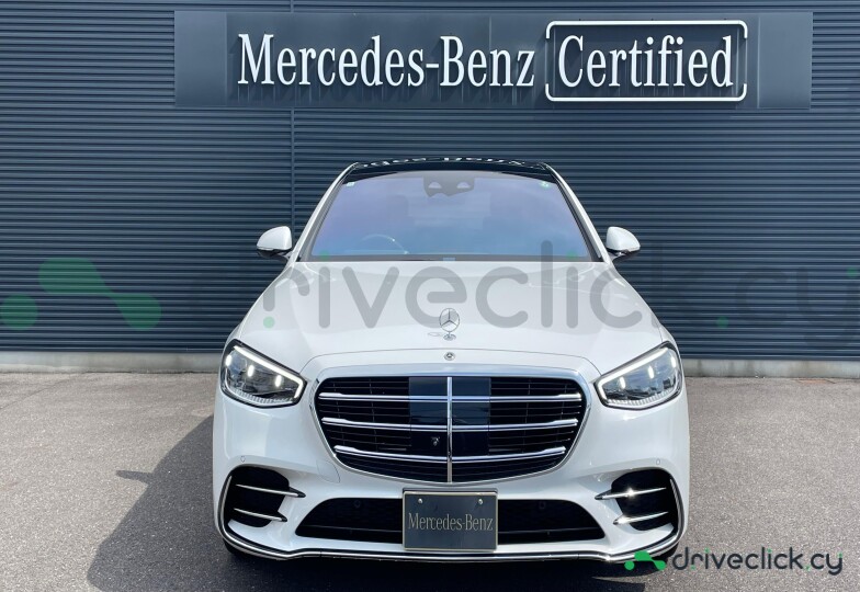 Mercedes S-class Белый