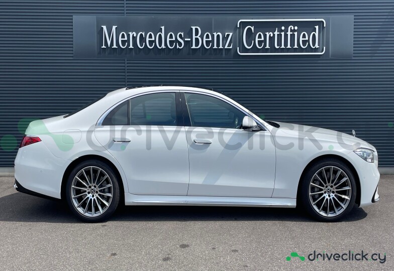 Mercedes S-class Белый
