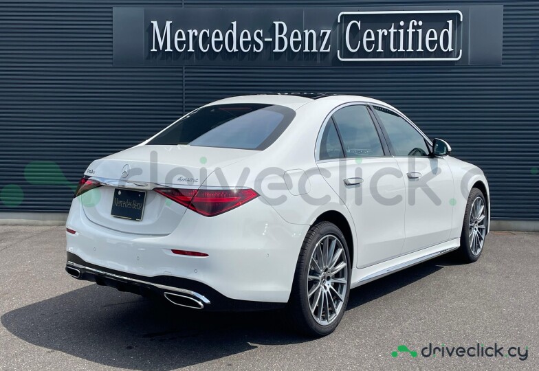 Mercedes S-class Белый