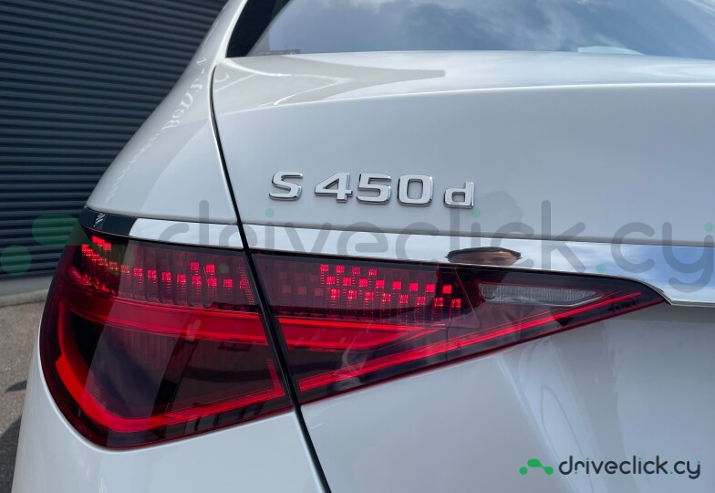 Mercedes S-class Белый