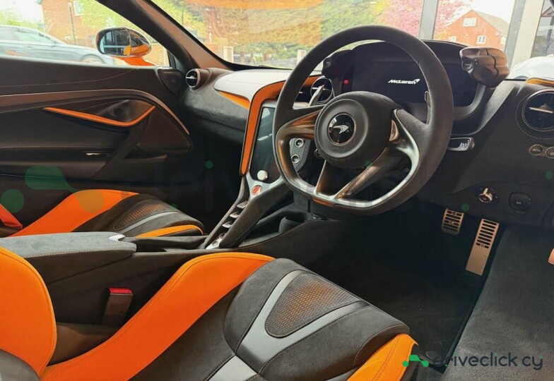 McLaren 750S Orange