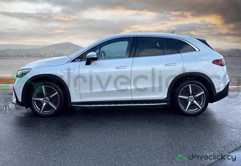 Mercedes EQE SUV White