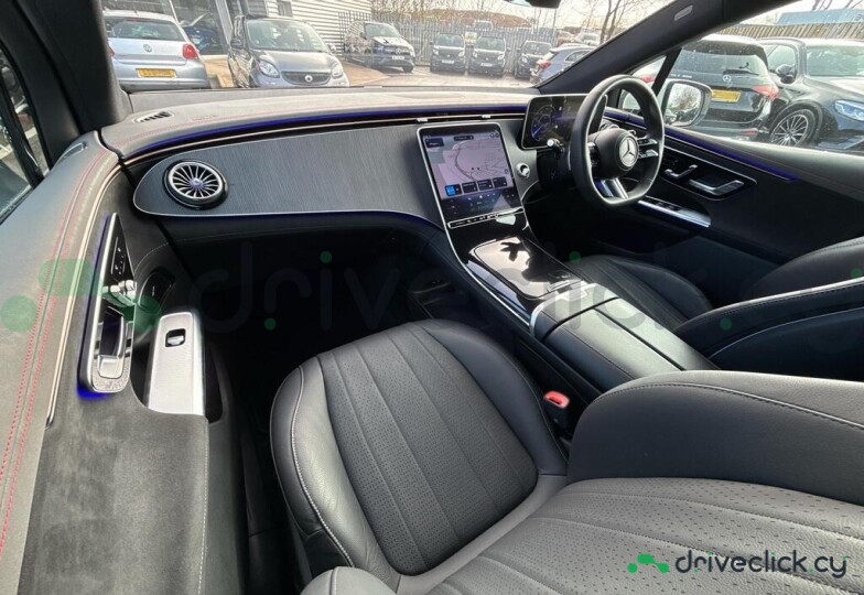 Mercedes EQE SUV White