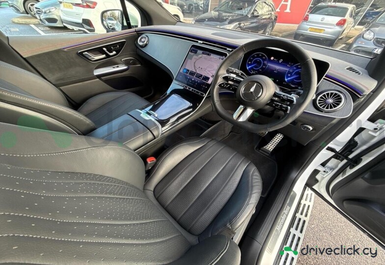 Mercedes EQE SUV White