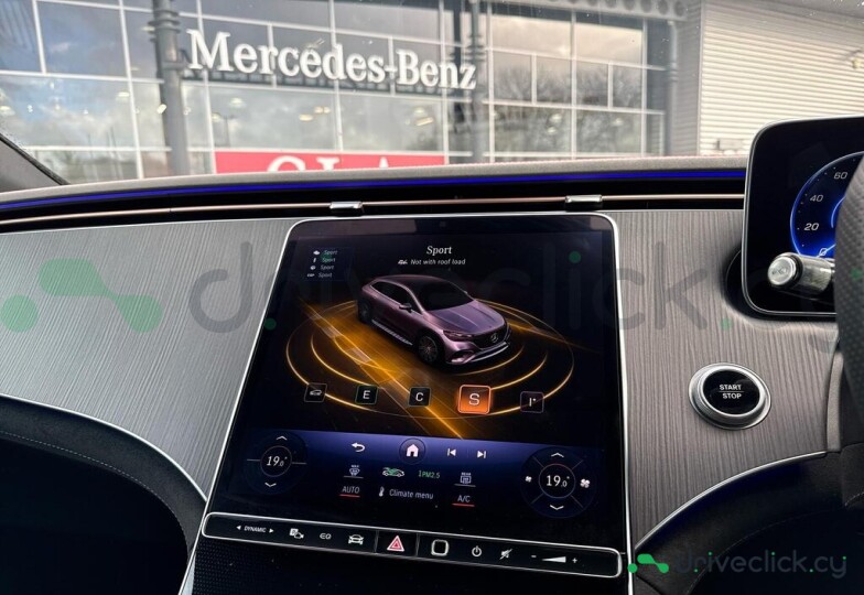 Mercedes EQE SUV White