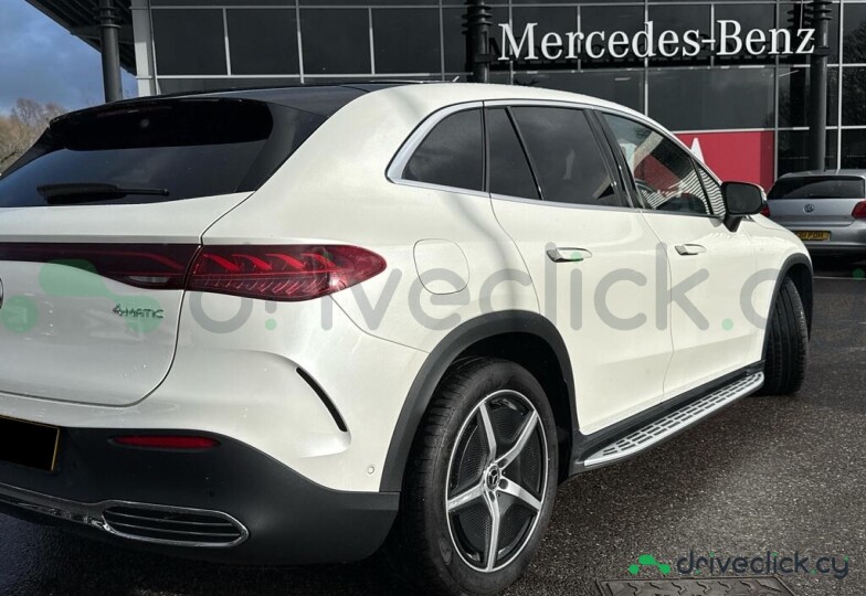 Mercedes EQE SUV White