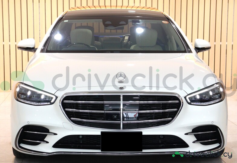 Mercedes S-class White
