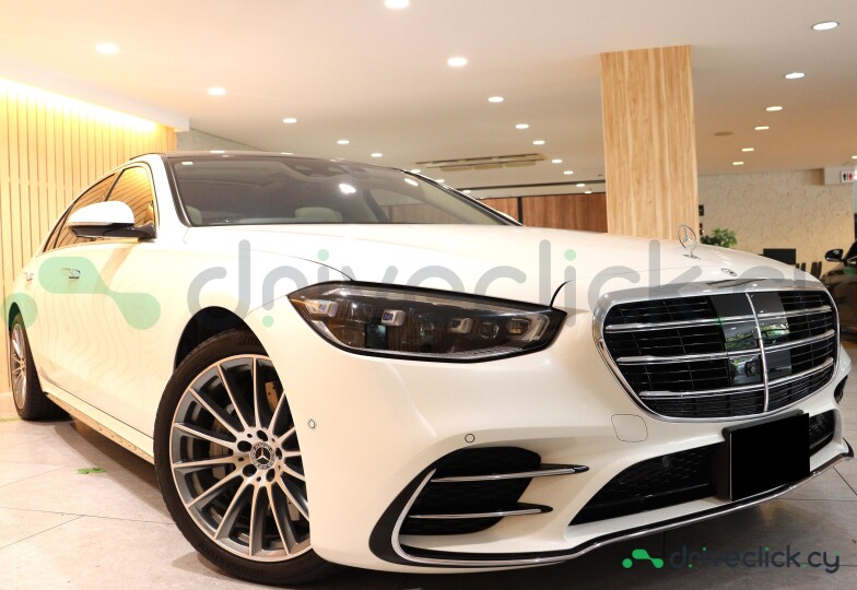 Mercedes S-class White