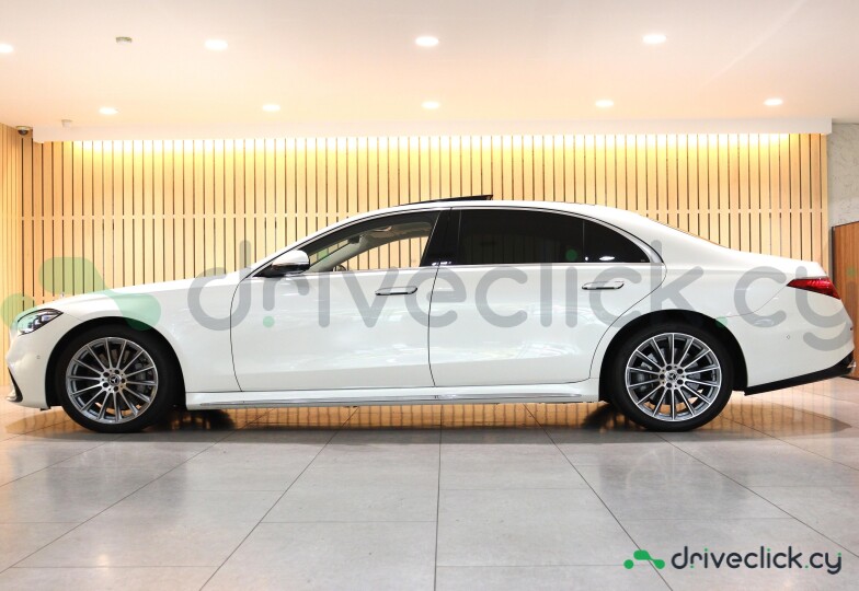 Mercedes S-class White