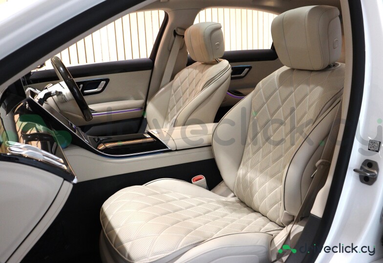 Mercedes S-class White