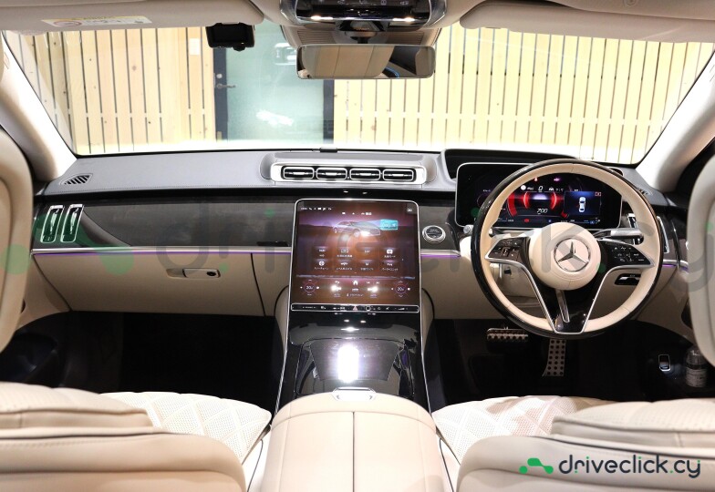 Mercedes S-class White