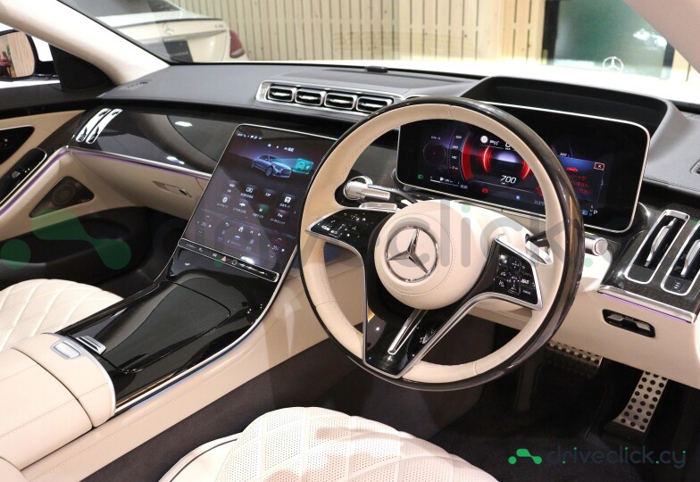 Mercedes S-class White