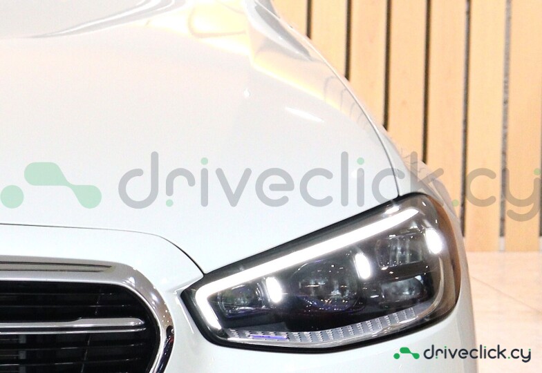 Mercedes S-class White