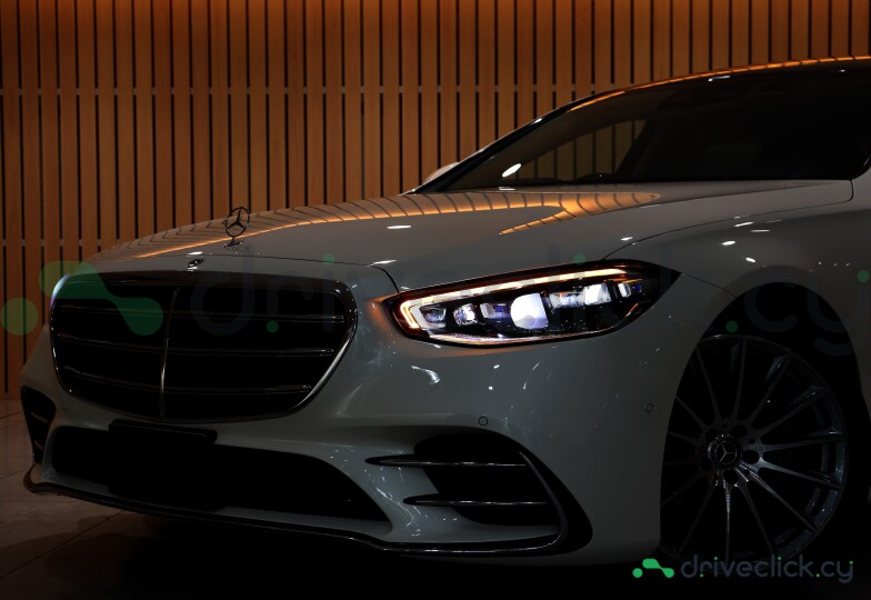 Mercedes S-class White