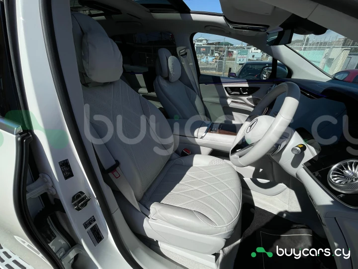 Mercedes EQS SUV White