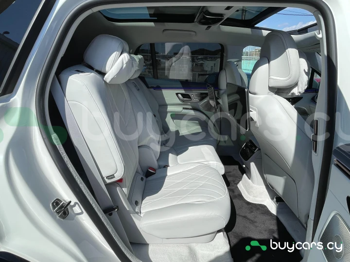 Mercedes EQS SUV White