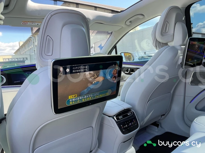 Mercedes EQS SUV White