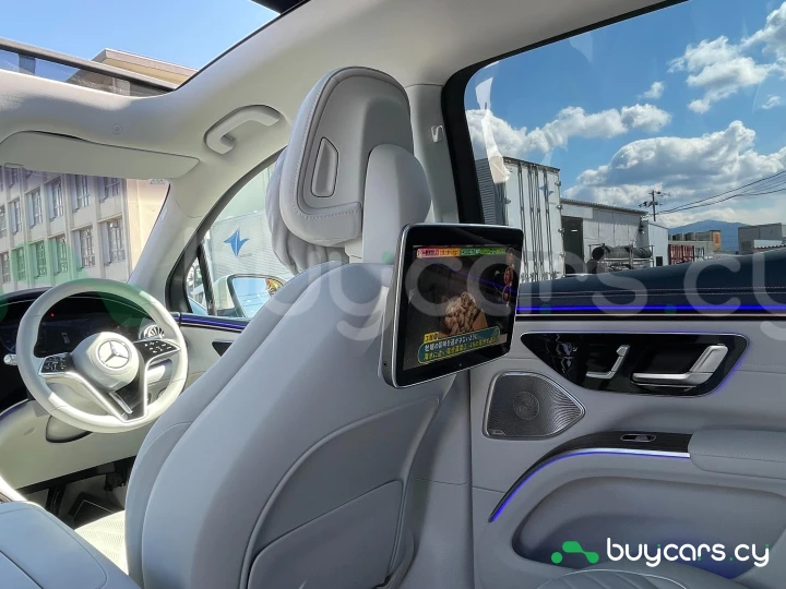 Mercedes EQS SUV White