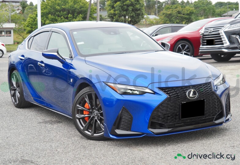 Lexus IS Blue