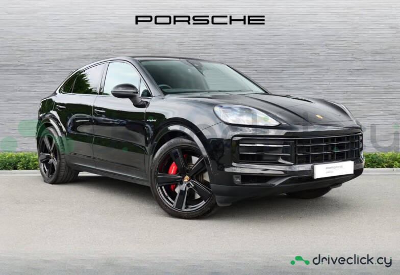 Porsche Cayenne Coupe Black