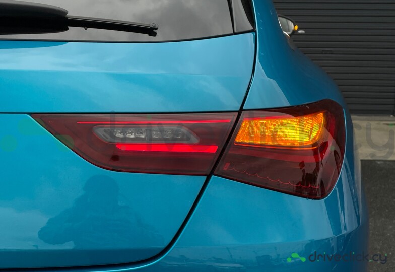Mercedes CLA-class Blue
