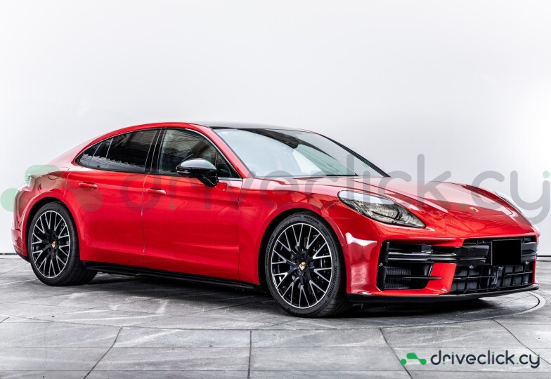 Porsche Panamera Red