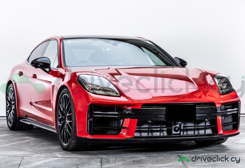 Porsche Panamera Red