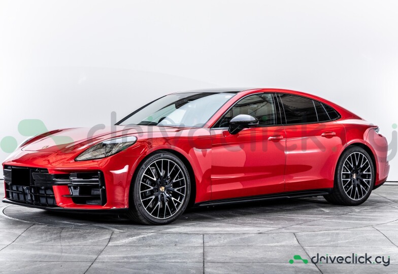 Porsche Panamera Red