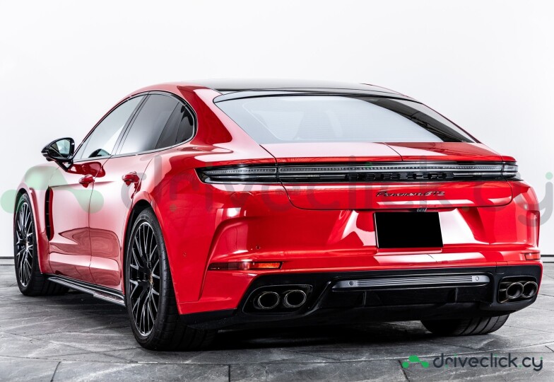 Porsche Panamera Red