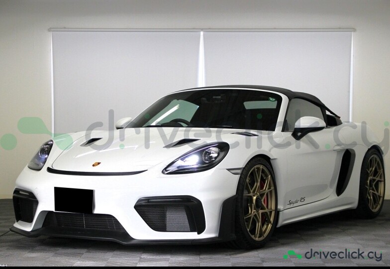 Porsche Boxster White