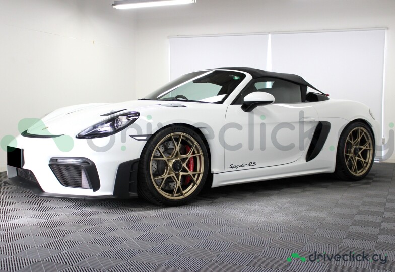 Porsche Boxster White