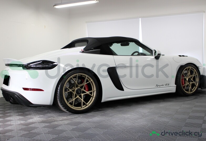 Porsche Boxster White