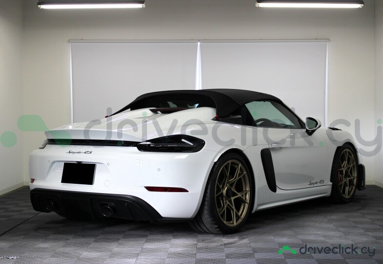 Porsche Boxster White