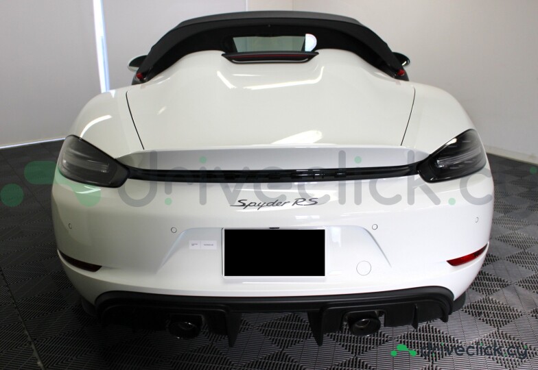 Porsche Boxster White