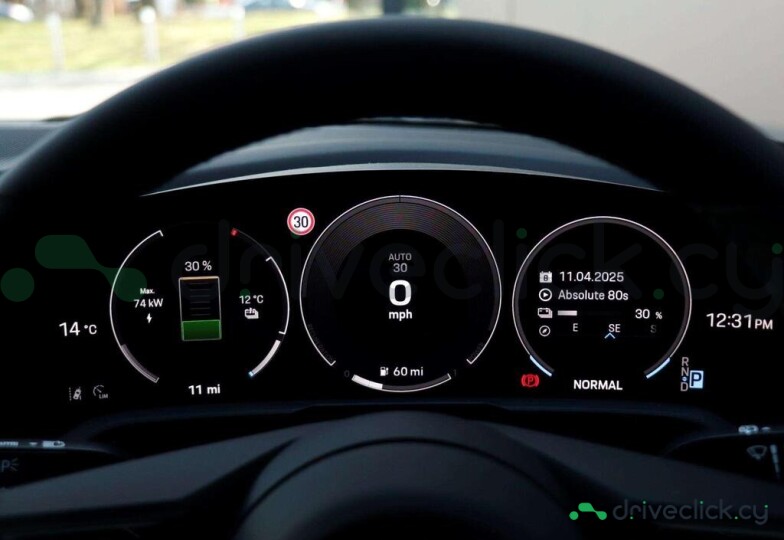 Porsche Taycan Black