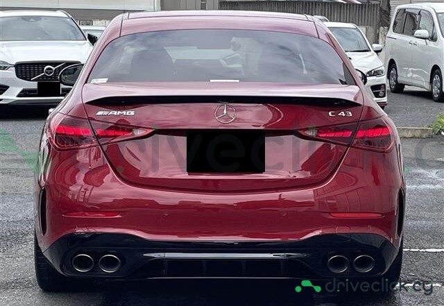 Mercedes C-class Red