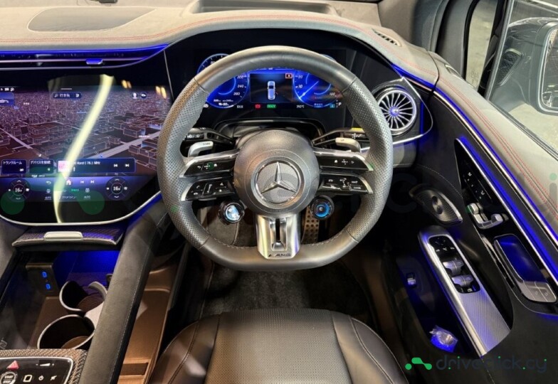 Mercedes EQE SUV Black