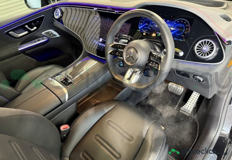 Mercedes EQE SUV Black