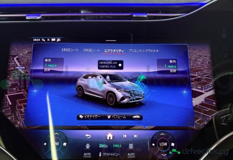 Mercedes EQE SUV Black