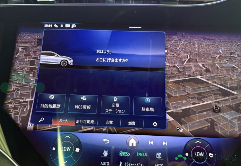 Mercedes EQE SUV Black