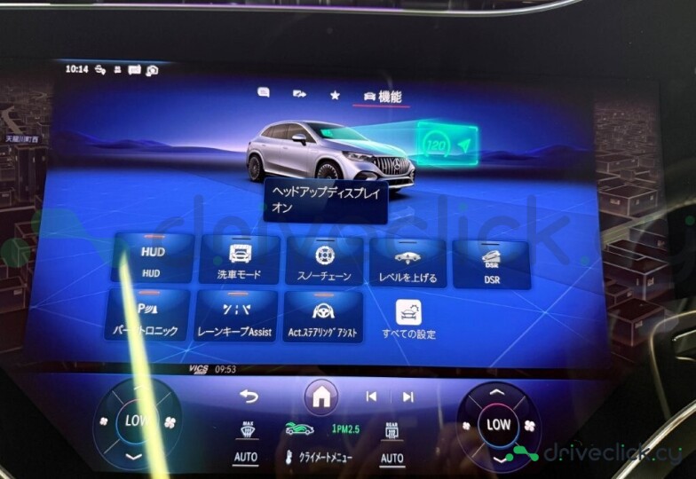 Mercedes EQE SUV Black