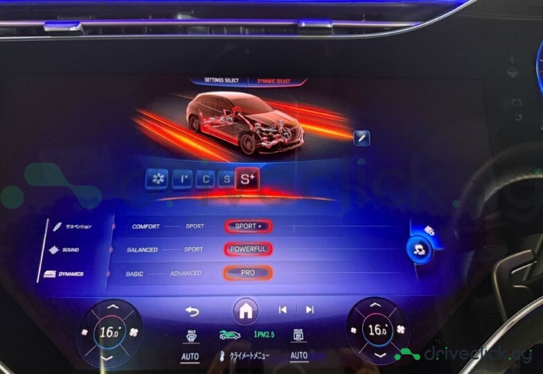 Mercedes EQE SUV Black