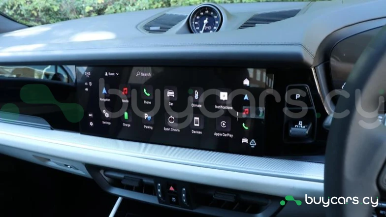 Porsche Cayenne Синий